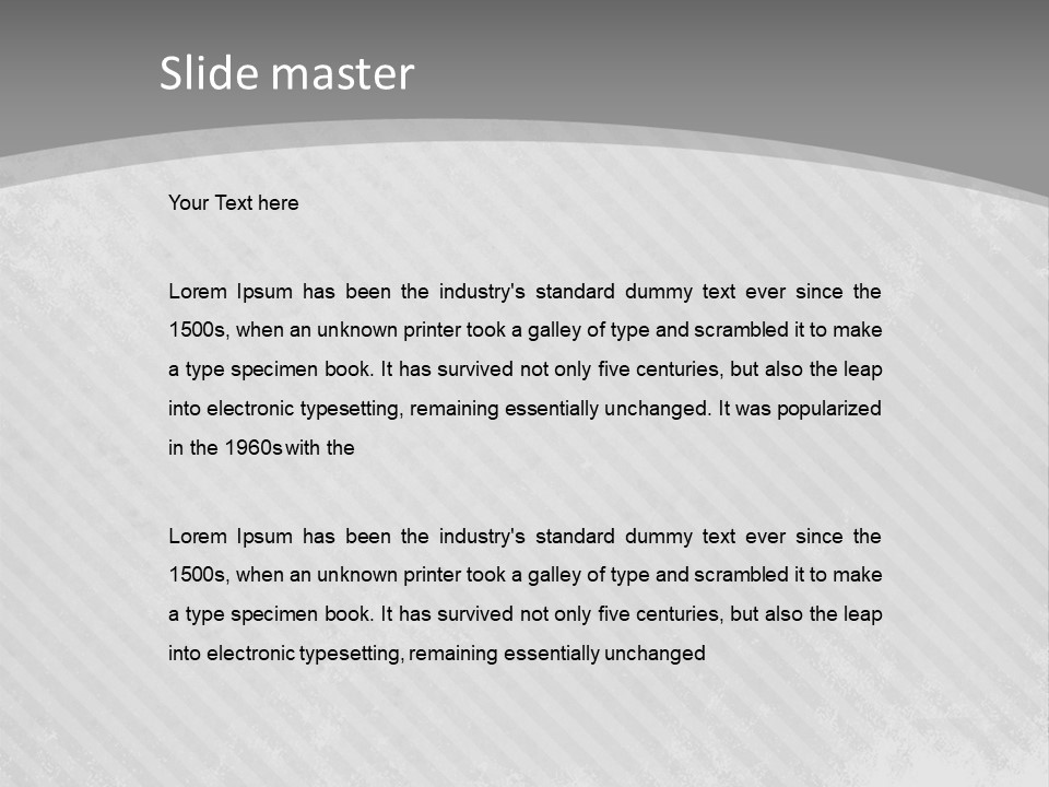 Drawing Texture Liquid PowerPoint Template