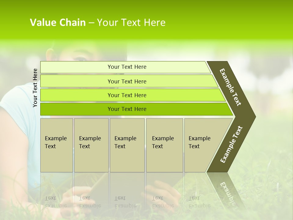 Happy Lifestyle Girl PowerPoint Template