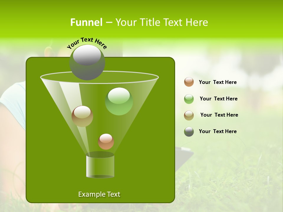 Happy Lifestyle Girl PowerPoint Template