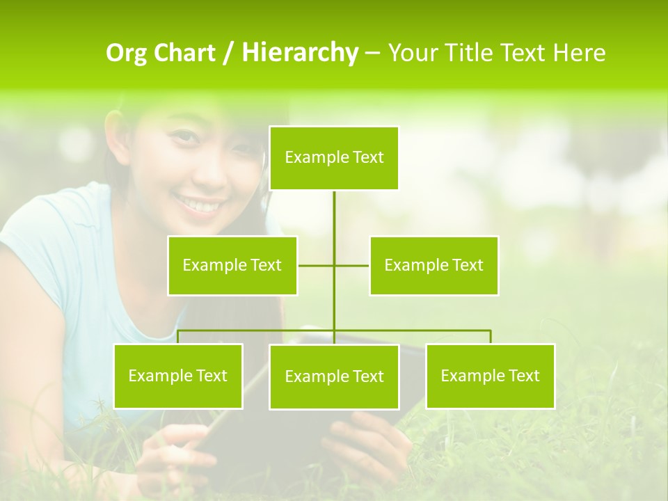 Happy Lifestyle Girl PowerPoint Template