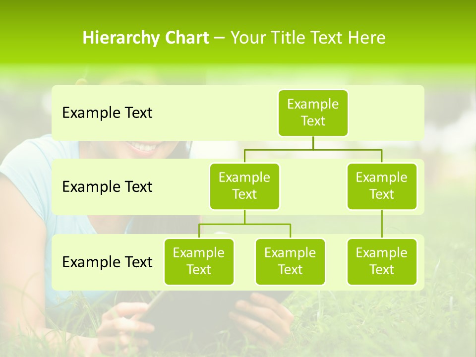 Happy Lifestyle Girl PowerPoint Template