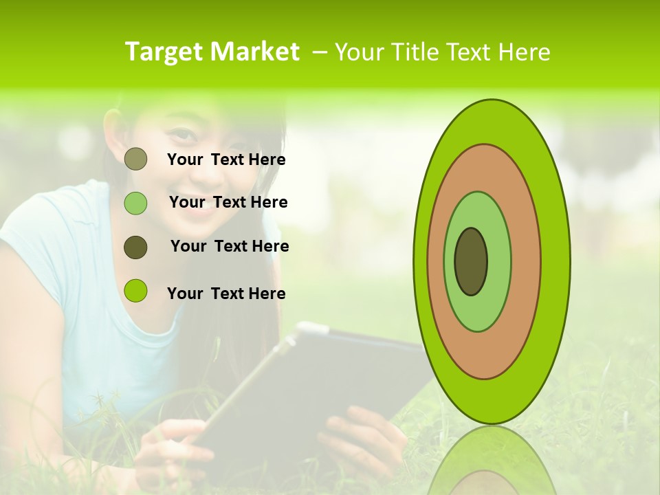 Happy Lifestyle Girl PowerPoint Template