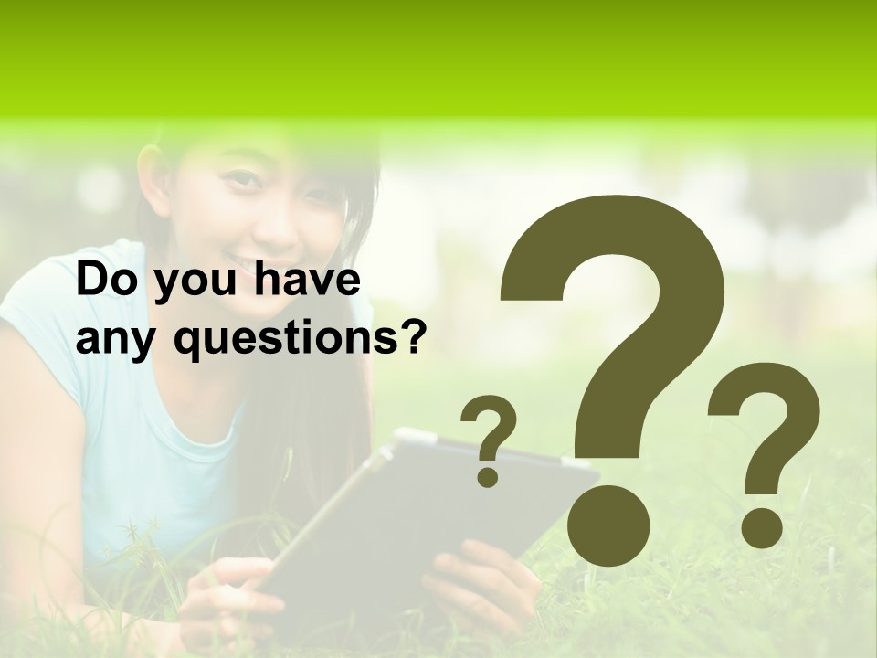 Happy Lifestyle Girl PowerPoint Template