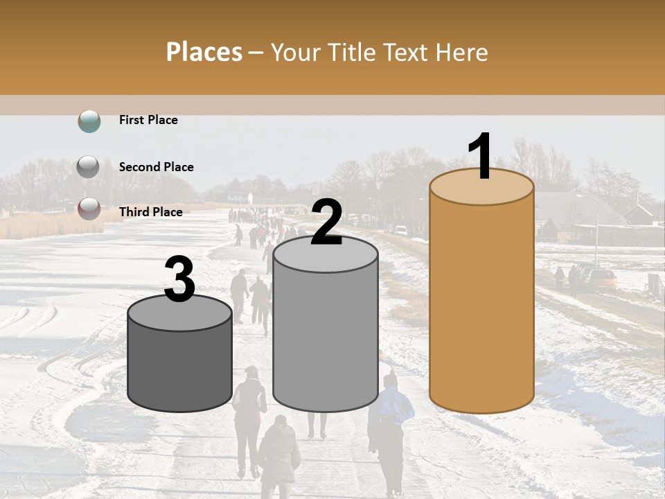 Holland Recreation Snowy PowerPoint Template