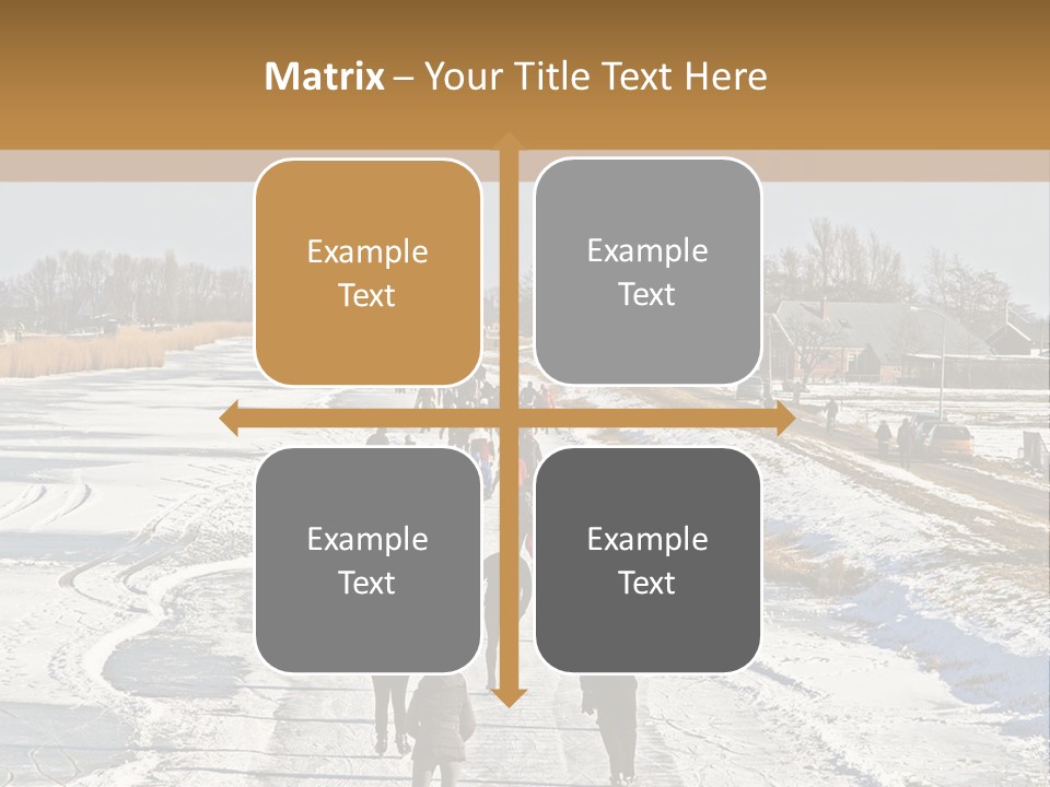 Holland Recreation Snowy PowerPoint Template