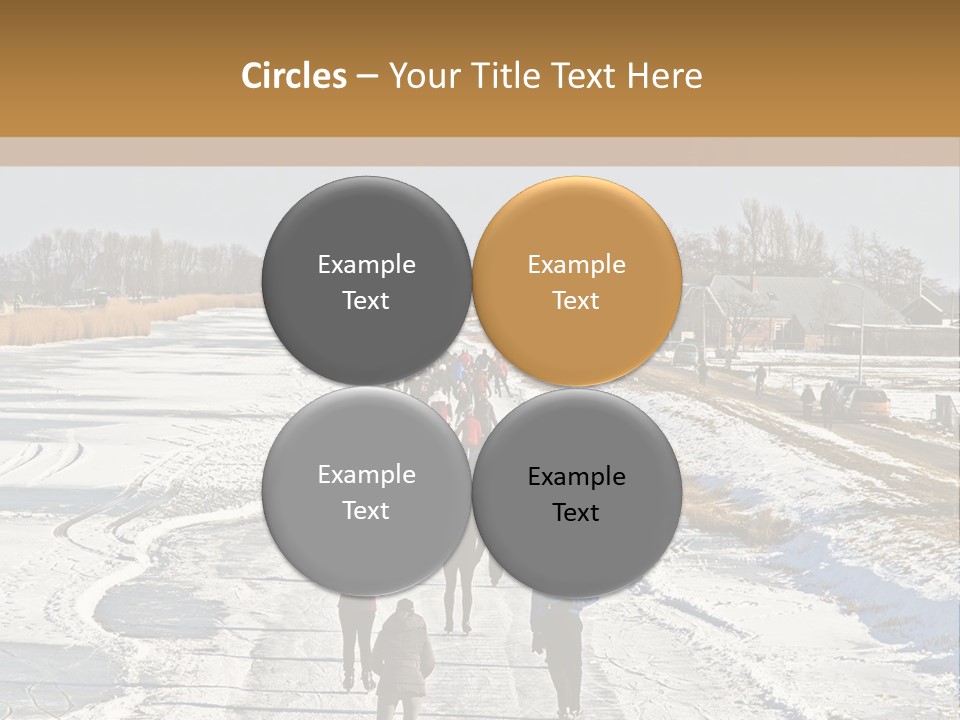 Holland Recreation Snowy PowerPoint Template