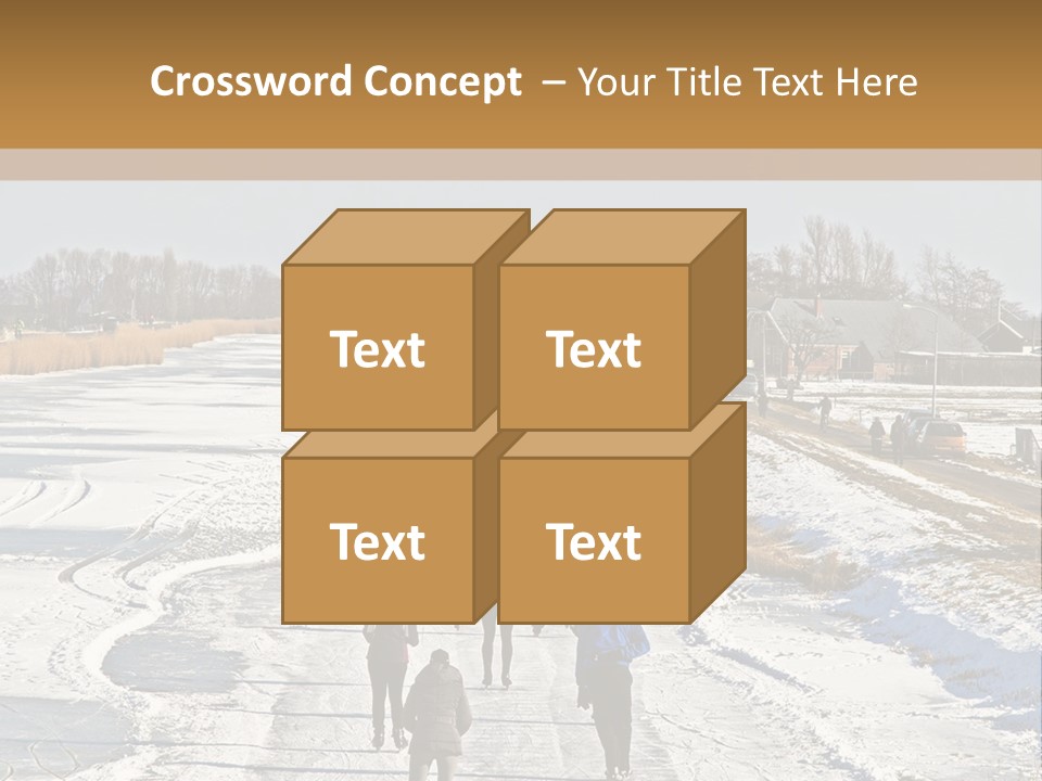 Holland Recreation Snowy PowerPoint Template