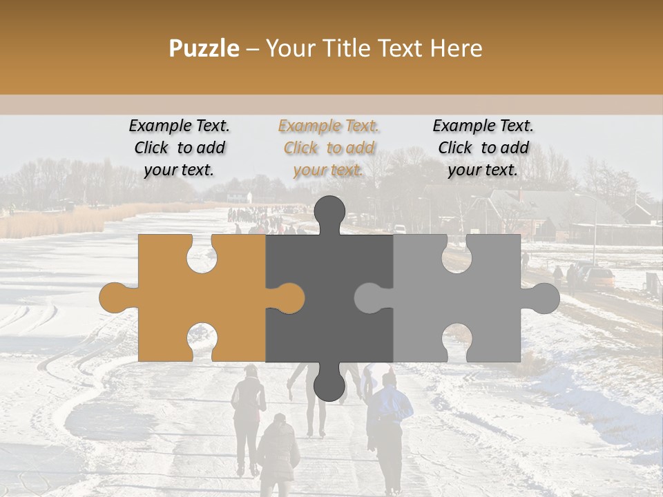 Holland Recreation Snowy PowerPoint Template