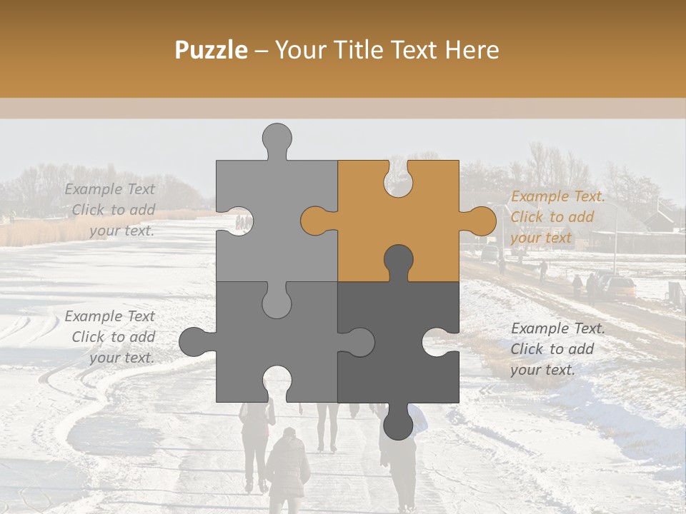 Holland Recreation Snowy PowerPoint Template
