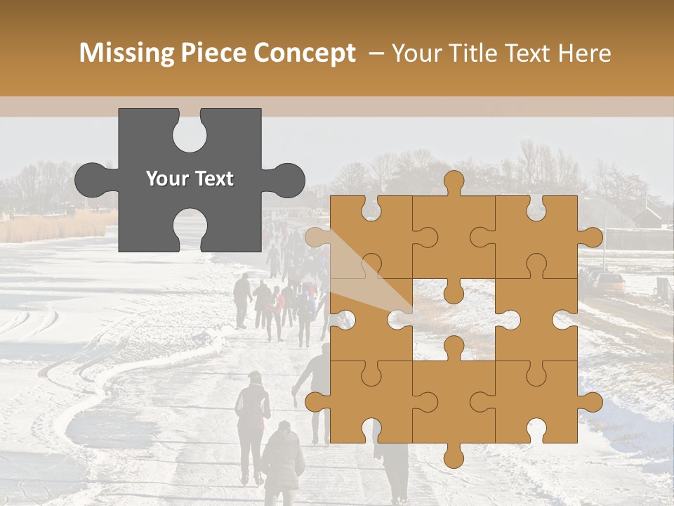 Holland Recreation Snowy PowerPoint Template
