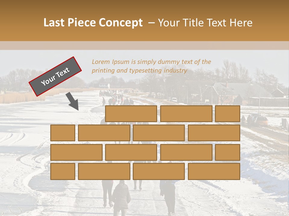 Holland Recreation Snowy PowerPoint Template
