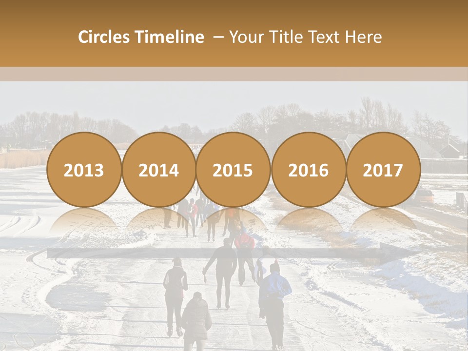 Holland Recreation Snowy PowerPoint Template