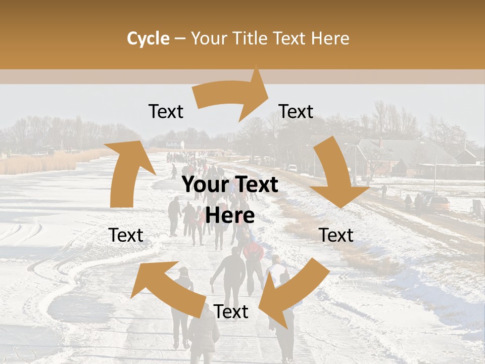 Holland Recreation Snowy PowerPoint Template