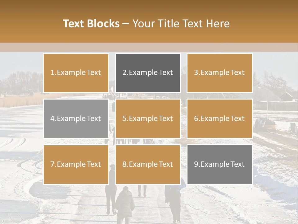 Holland Recreation Snowy PowerPoint Template