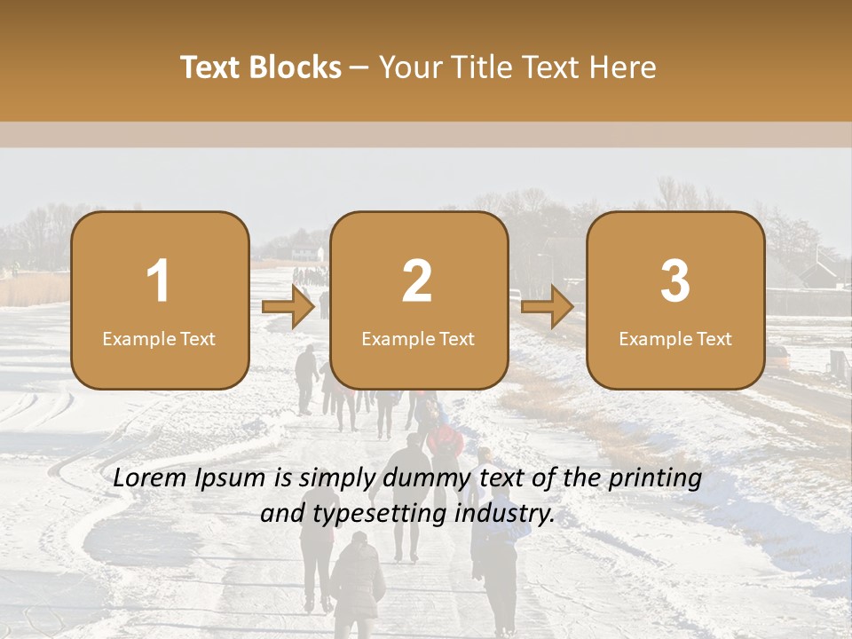 Holland Recreation Snowy PowerPoint Template