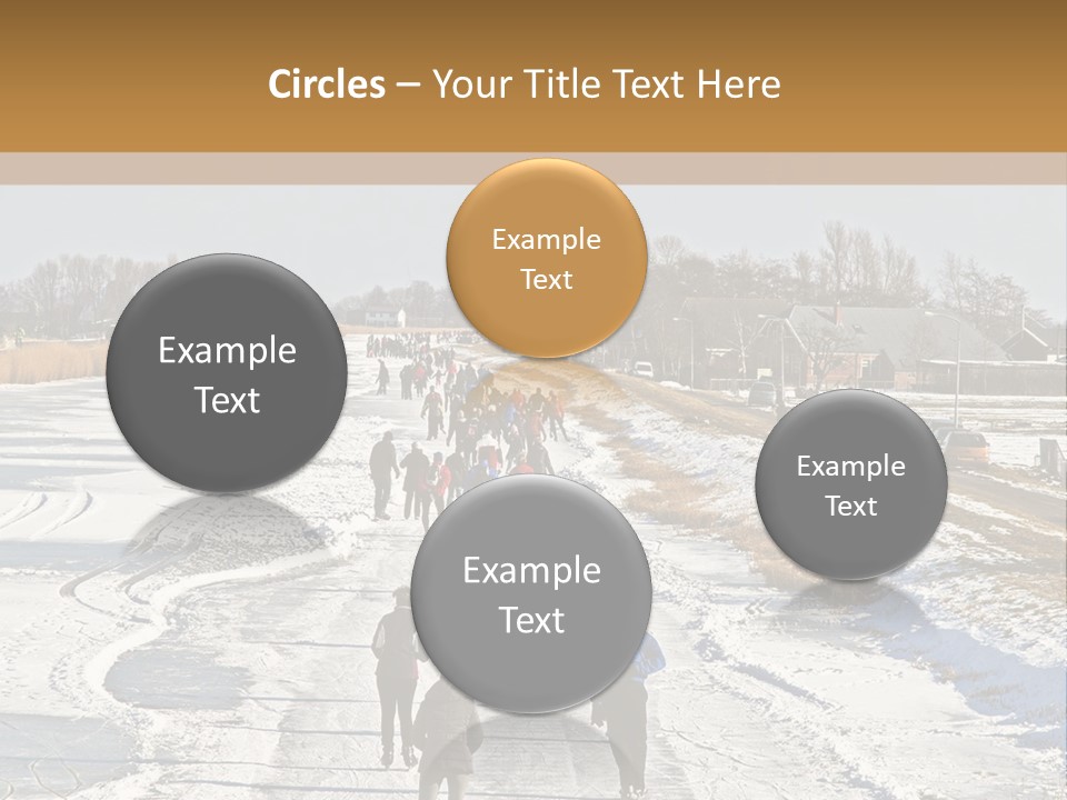 Holland Recreation Snowy PowerPoint Template
