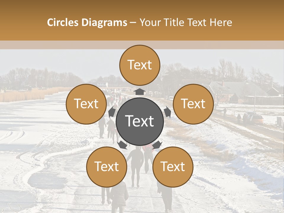 Holland Recreation Snowy PowerPoint Template