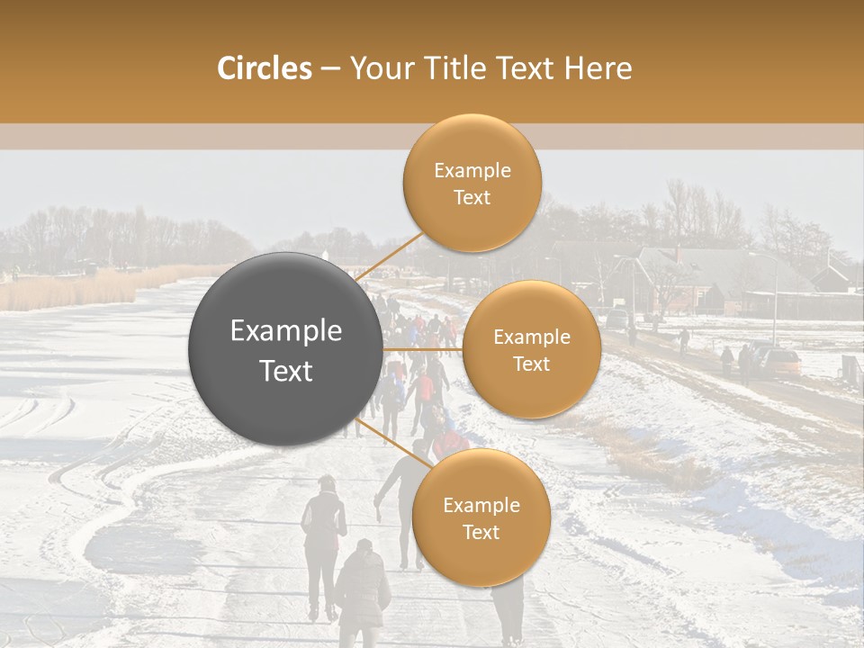 Holland Recreation Snowy PowerPoint Template