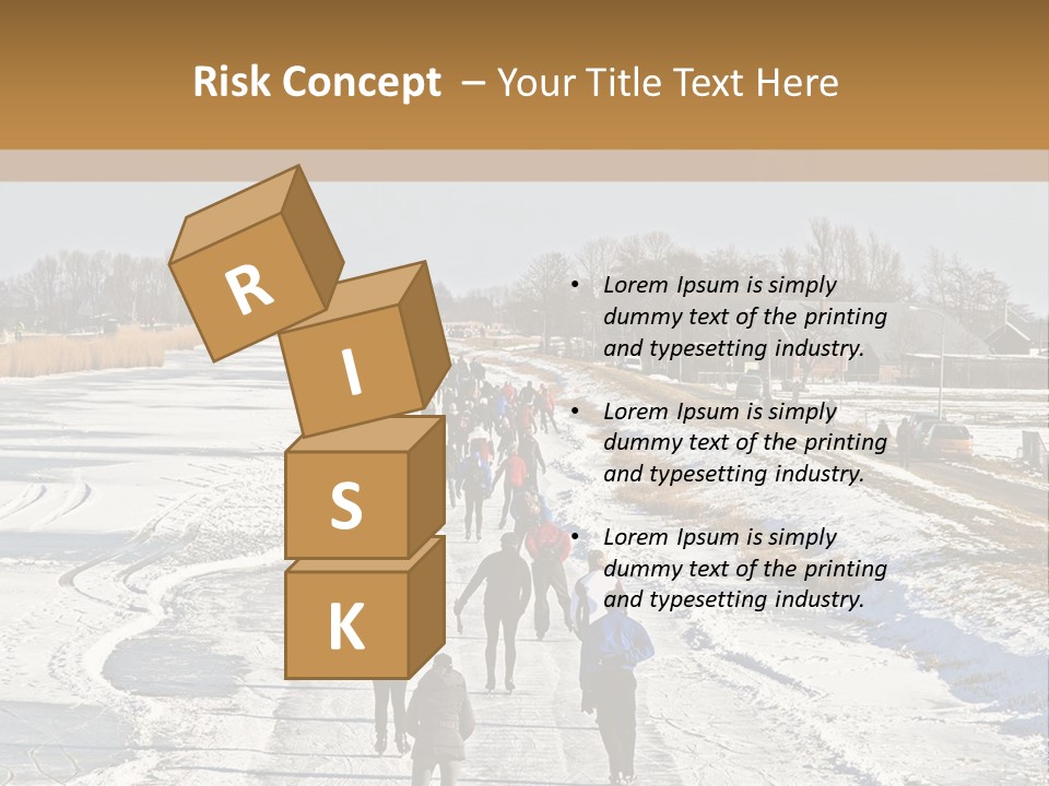 Holland Recreation Snowy PowerPoint Template