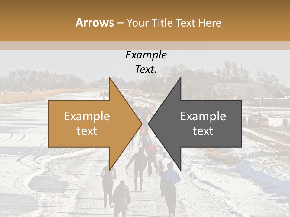 Holland Recreation Snowy PowerPoint Template