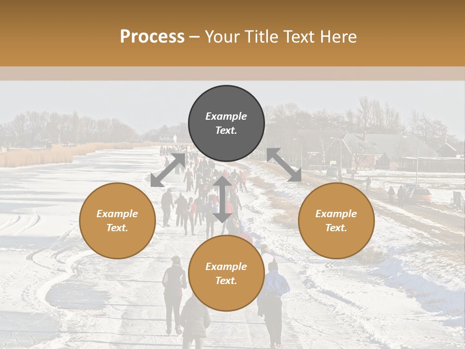Holland Recreation Snowy PowerPoint Template