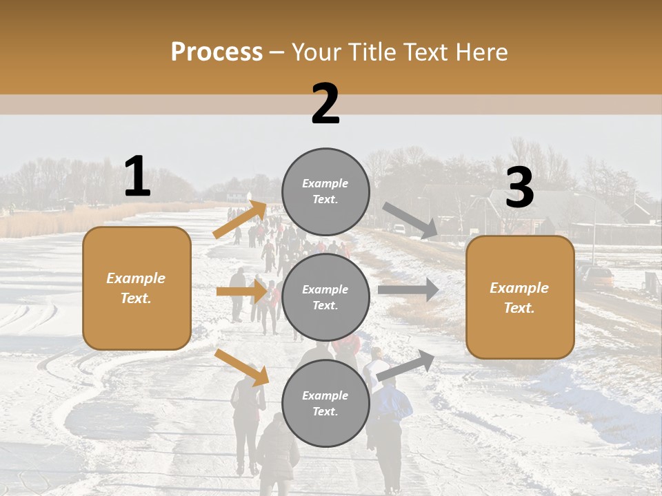 Holland Recreation Snowy PowerPoint Template