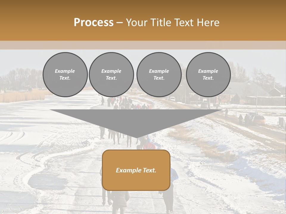 Holland Recreation Snowy PowerPoint Template