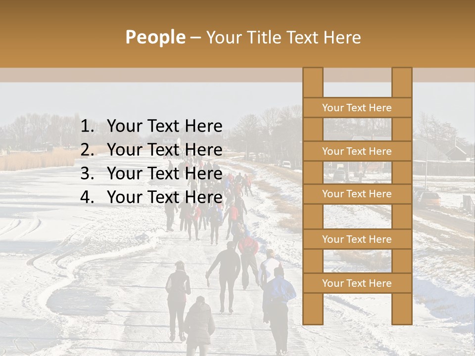 Holland Recreation Snowy PowerPoint Template
