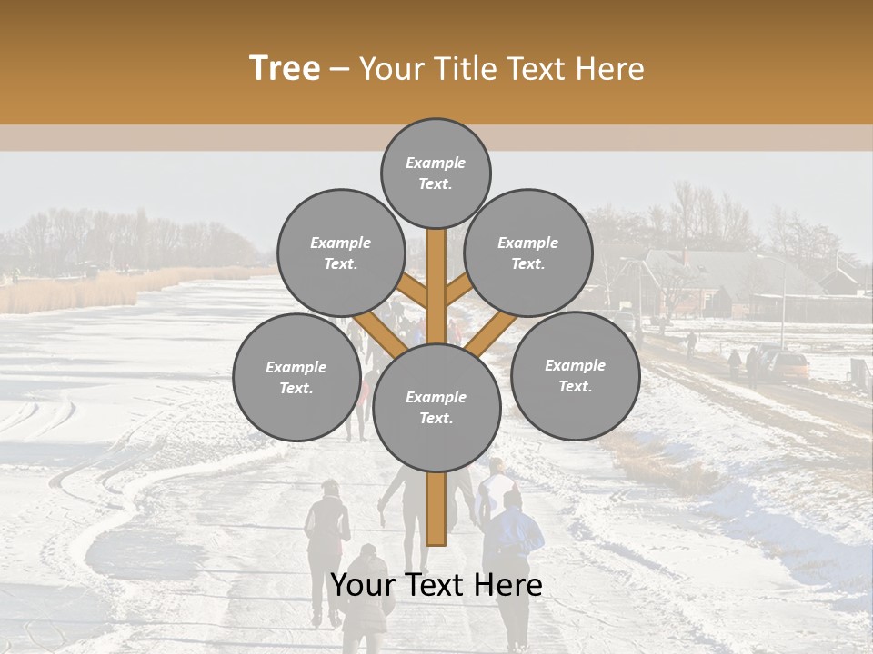 Holland Recreation Snowy PowerPoint Template