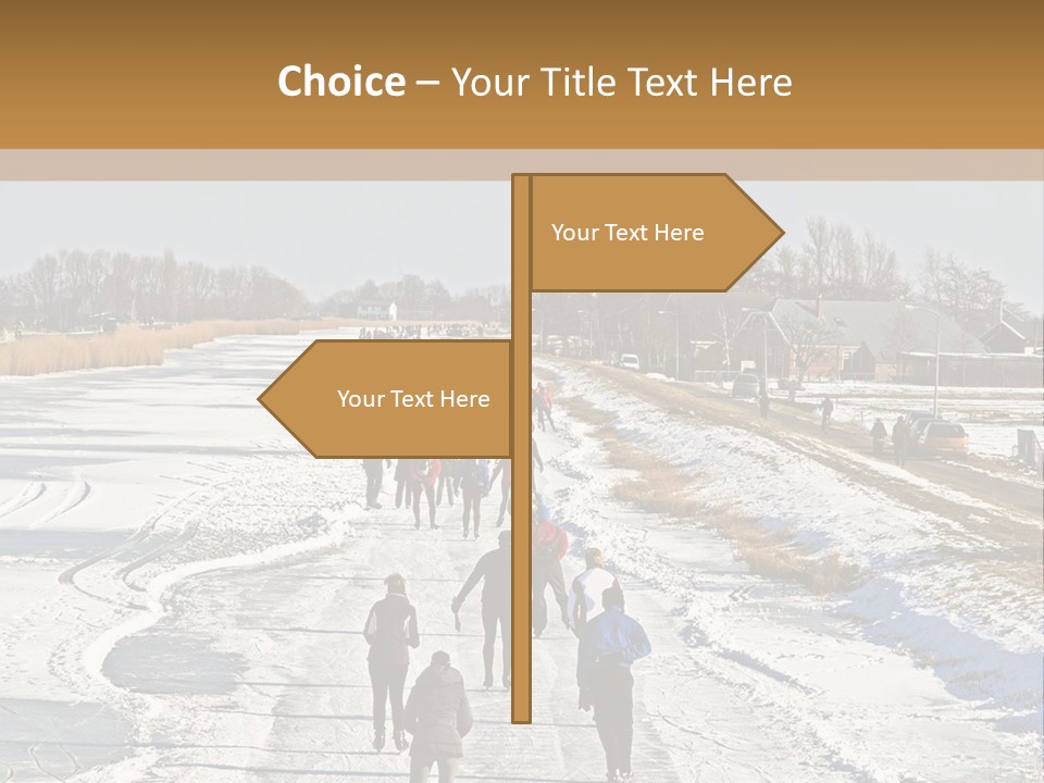 Holland Recreation Snowy PowerPoint Template
