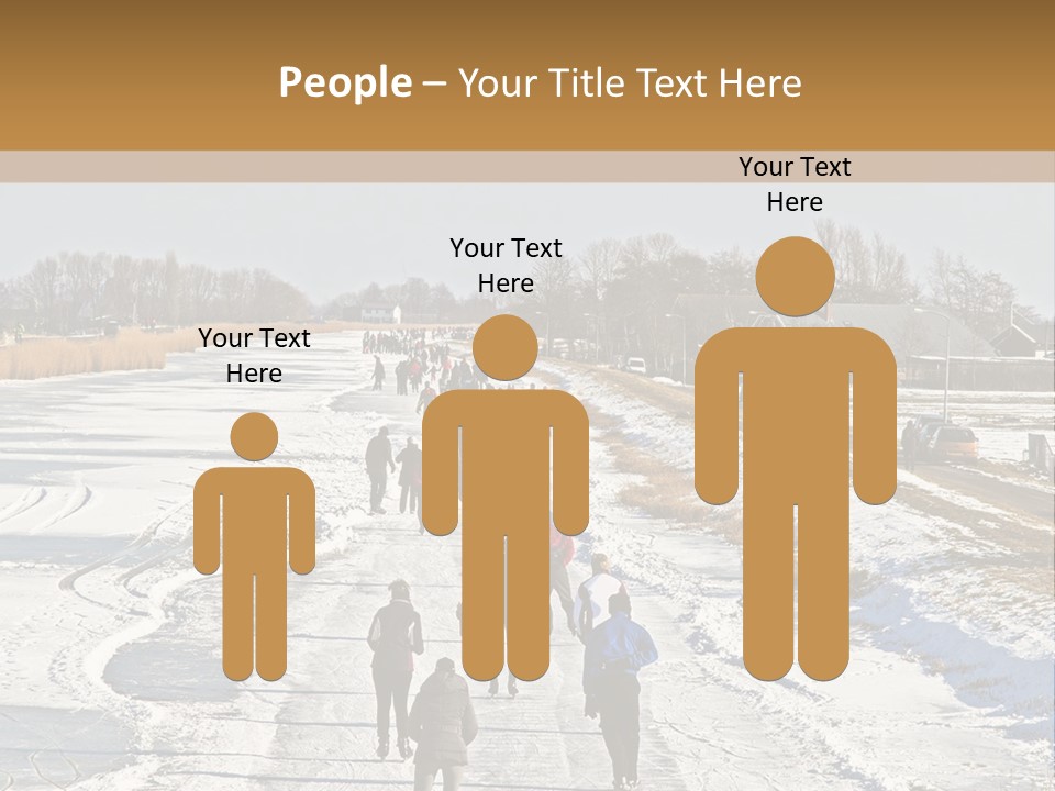 Holland Recreation Snowy PowerPoint Template