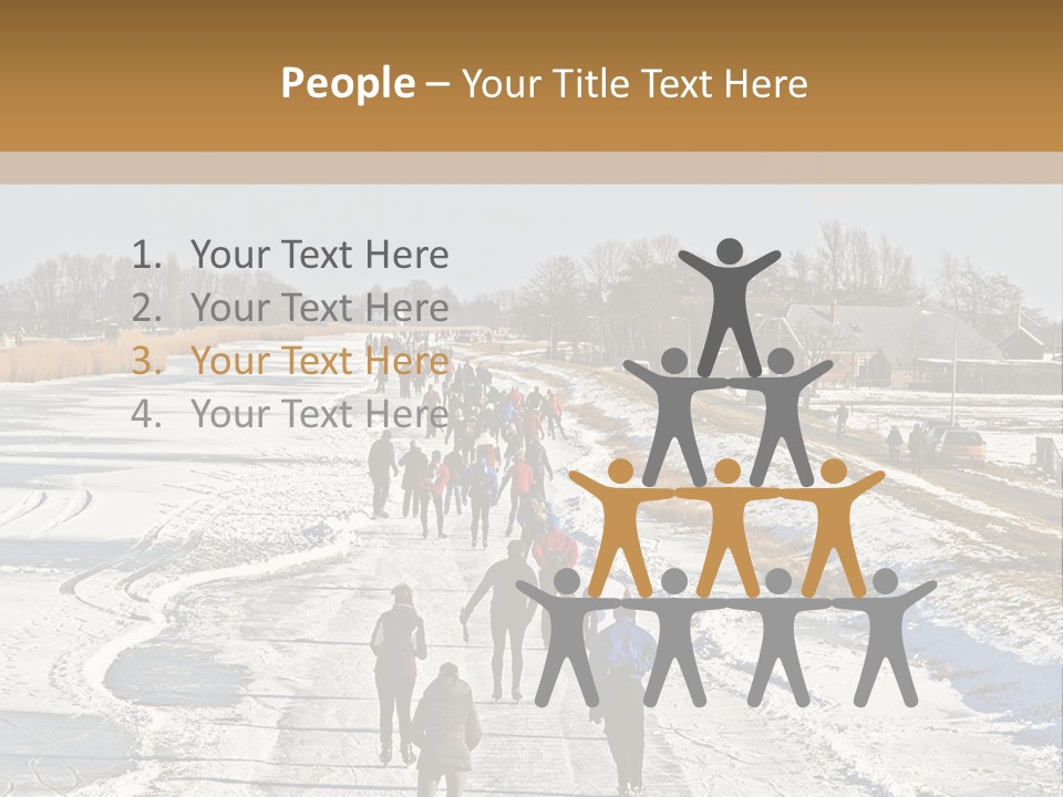 Holland Recreation Snowy PowerPoint Template