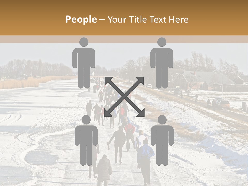Holland Recreation Snowy PowerPoint Template