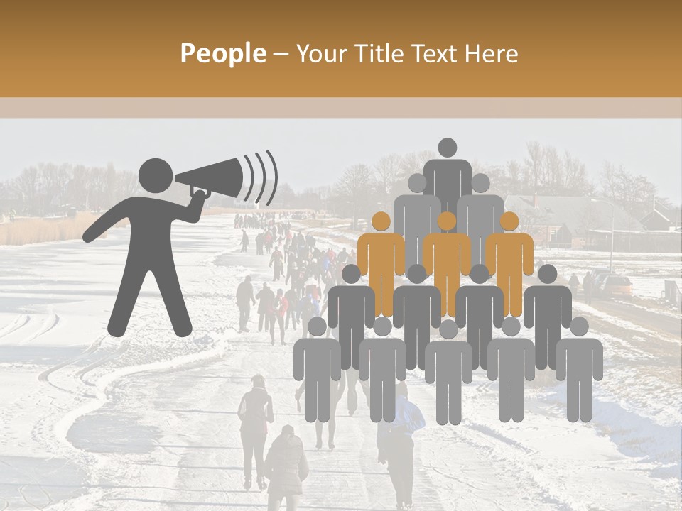 Holland Recreation Snowy PowerPoint Template
