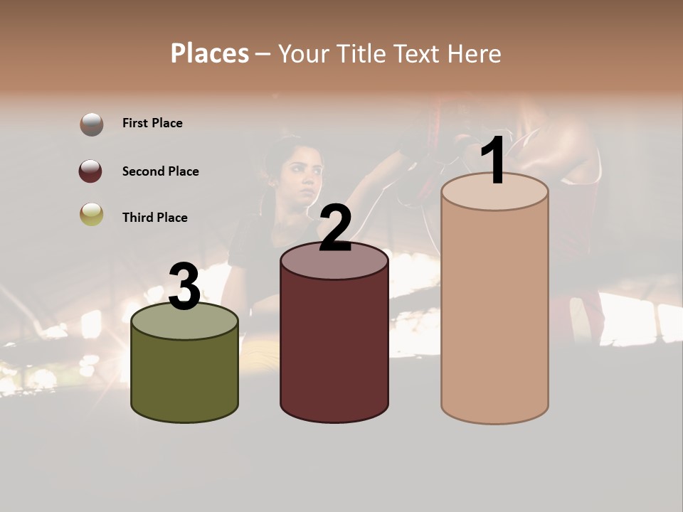 Punching Active Beautiful PowerPoint Template