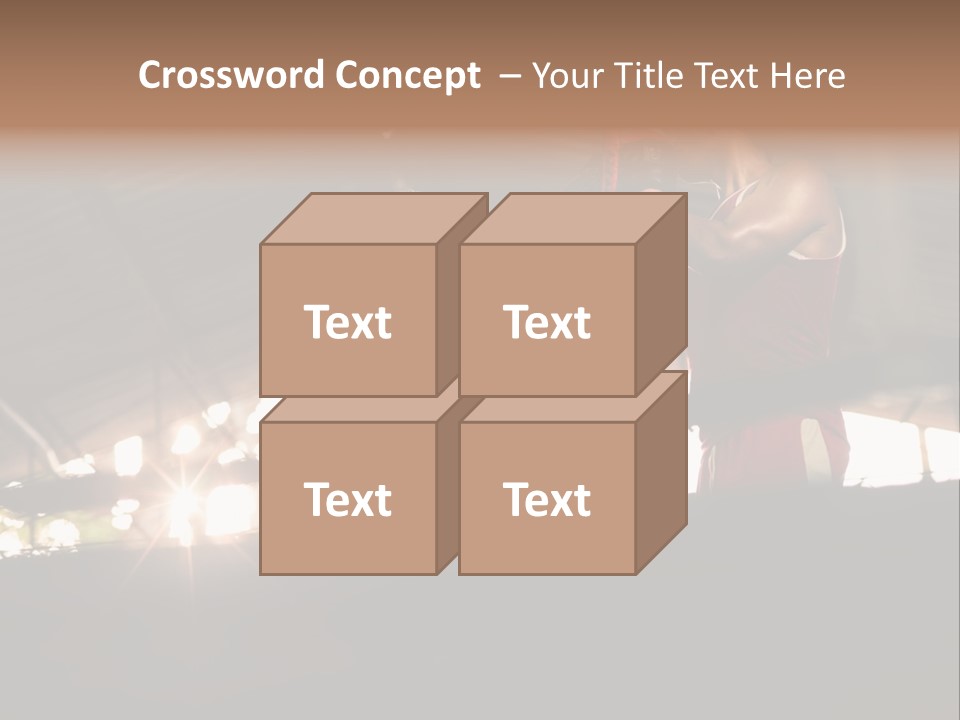 Punching Active Beautiful PowerPoint Template