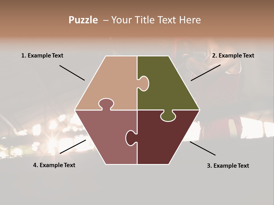 Punching Active Beautiful PowerPoint Template