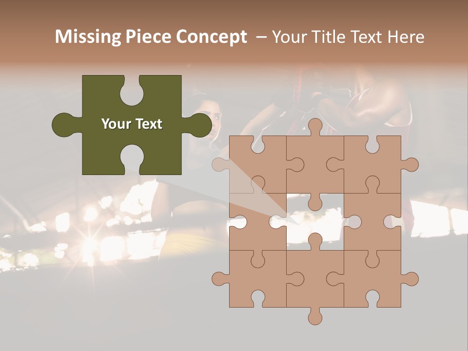 Punching Active Beautiful PowerPoint Template