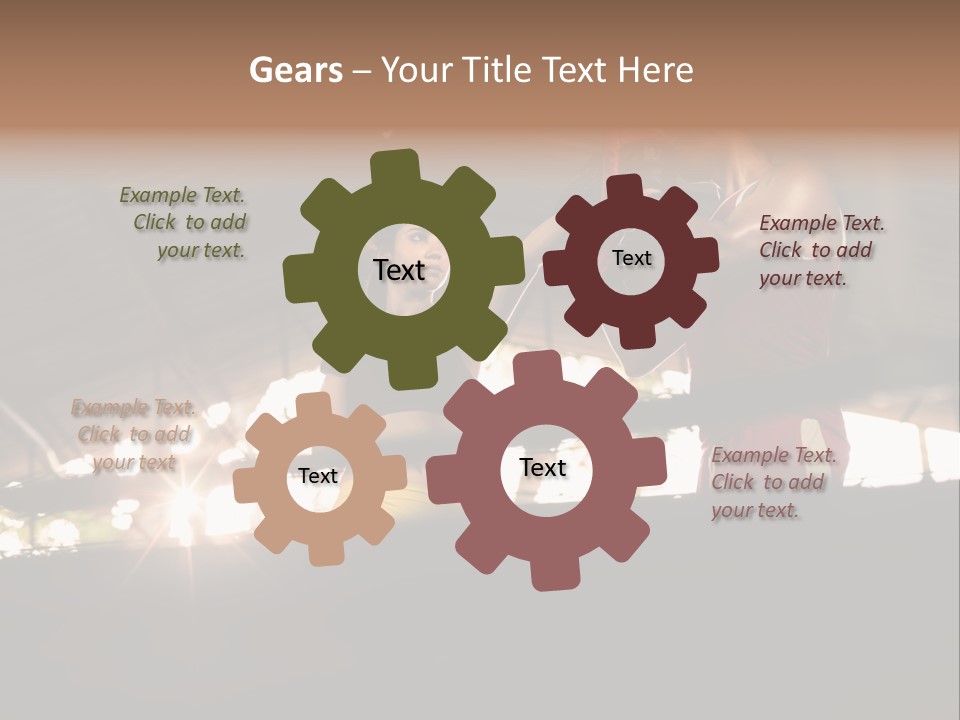 Punching Active Beautiful PowerPoint Template