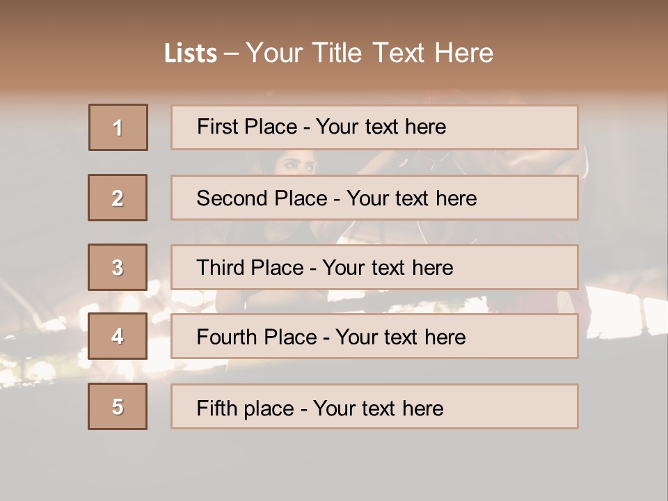 Punching Active Beautiful PowerPoint Template
