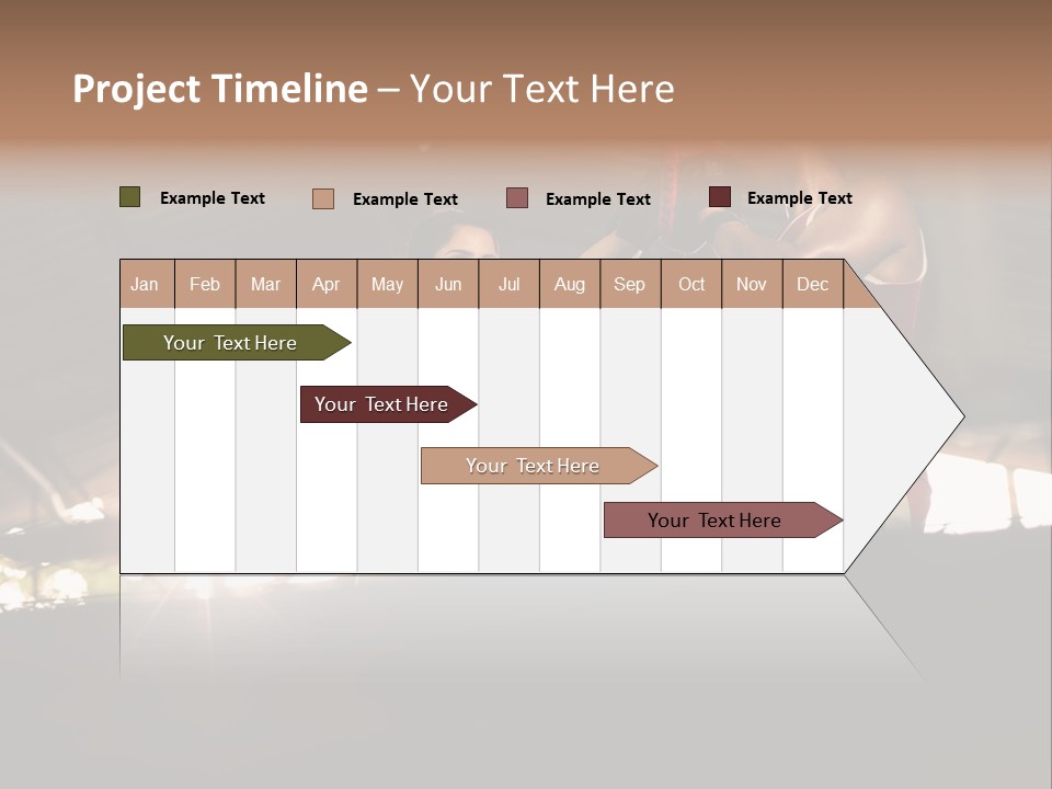 Punching Active Beautiful PowerPoint Template