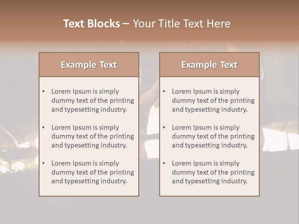 Punching Active Beautiful PowerPoint Template