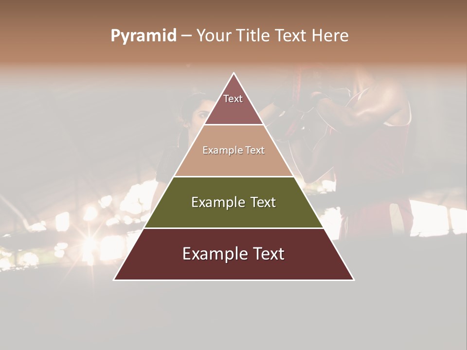 Punching Active Beautiful PowerPoint Template