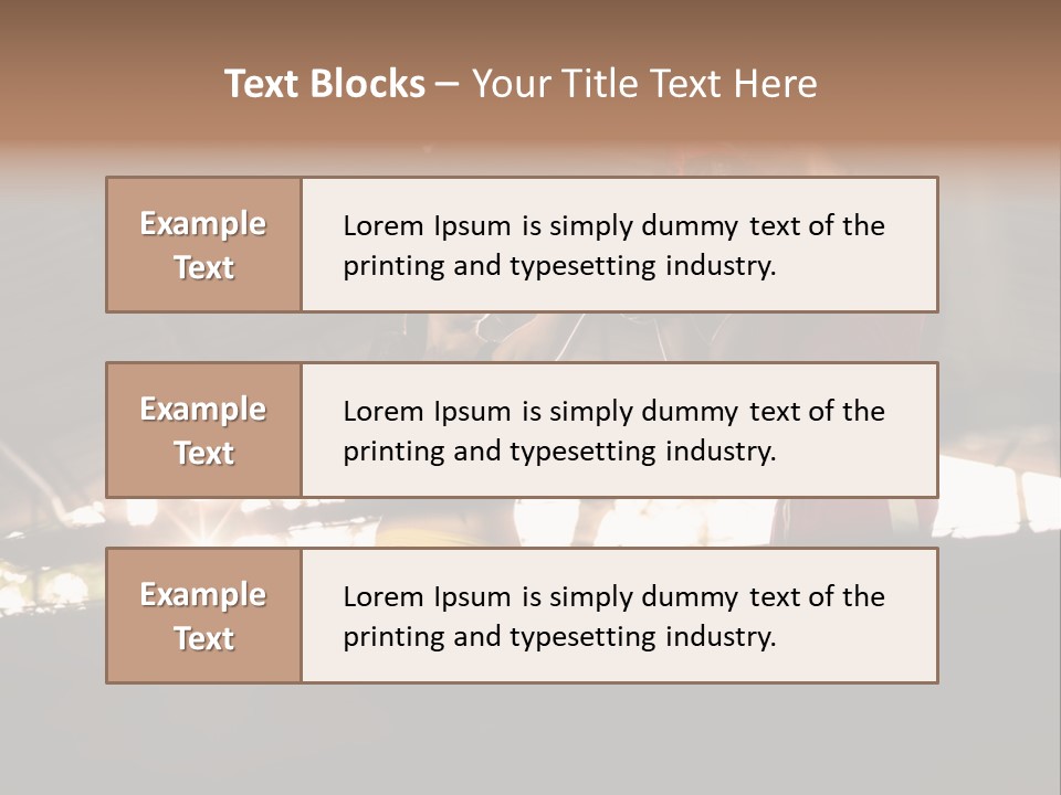 Punching Active Beautiful PowerPoint Template
