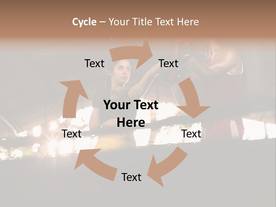Punching Active Beautiful PowerPoint Template