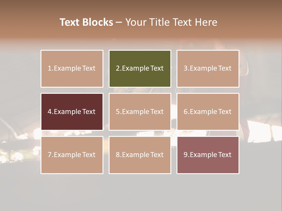 Punching Active Beautiful PowerPoint Template