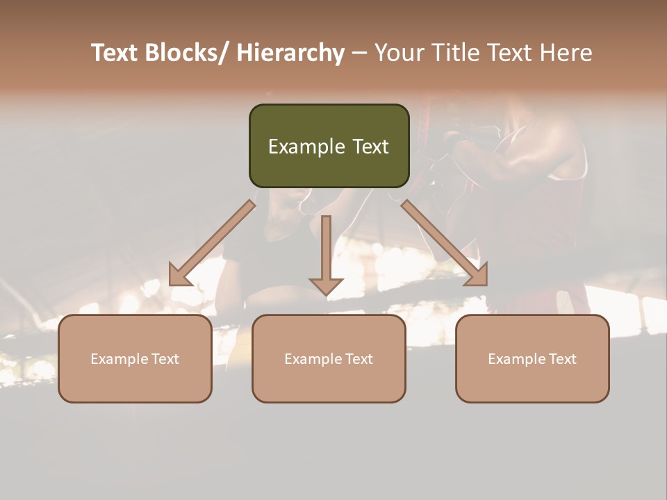 Punching Active Beautiful PowerPoint Template