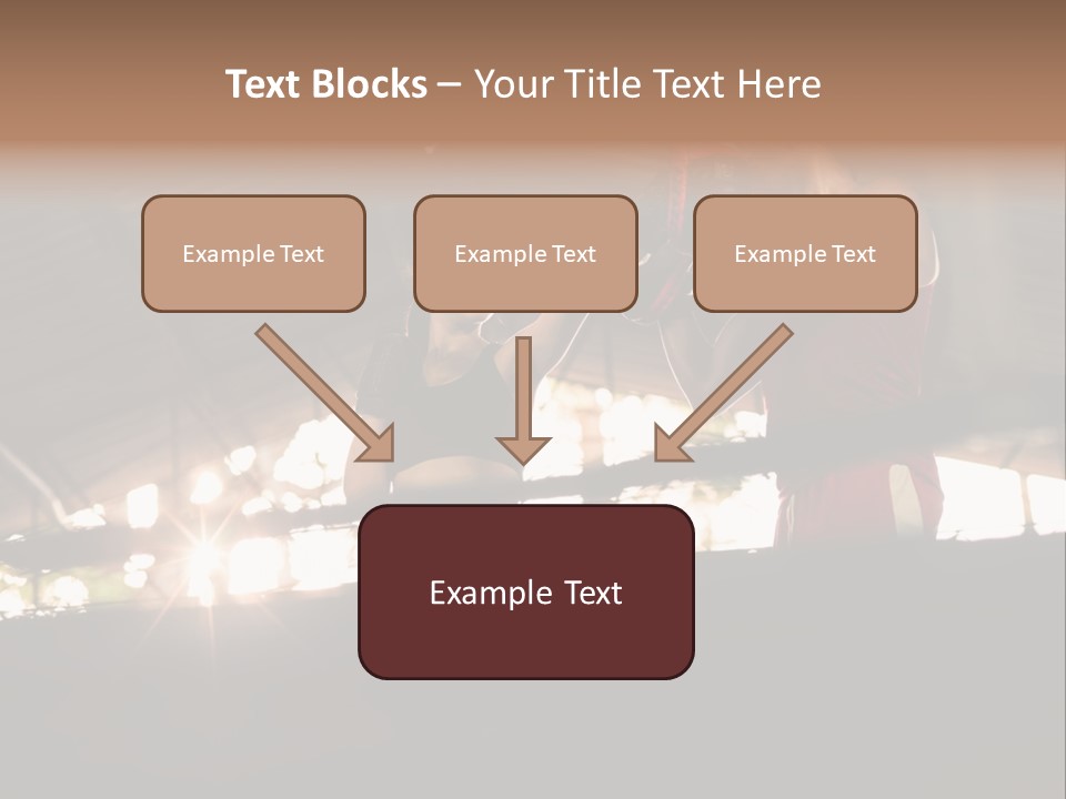 Punching Active Beautiful PowerPoint Template