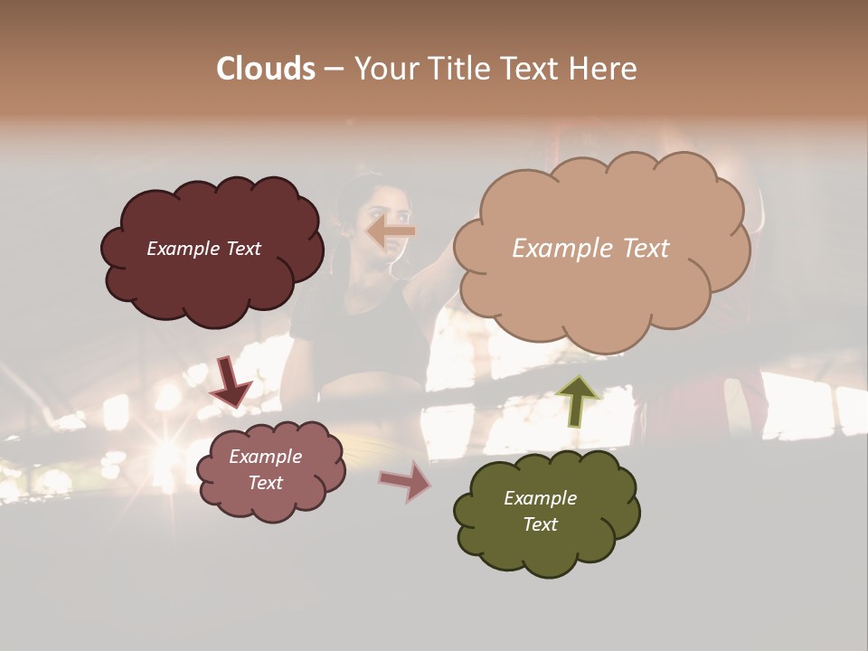 Punching Active Beautiful PowerPoint Template