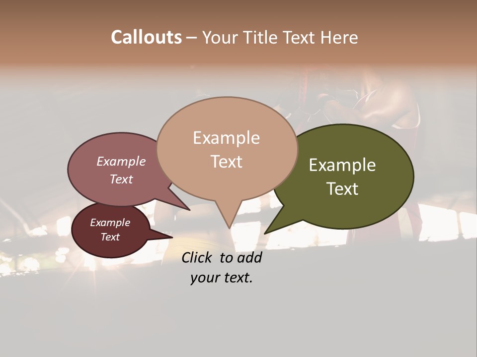 Punching Active Beautiful PowerPoint Template